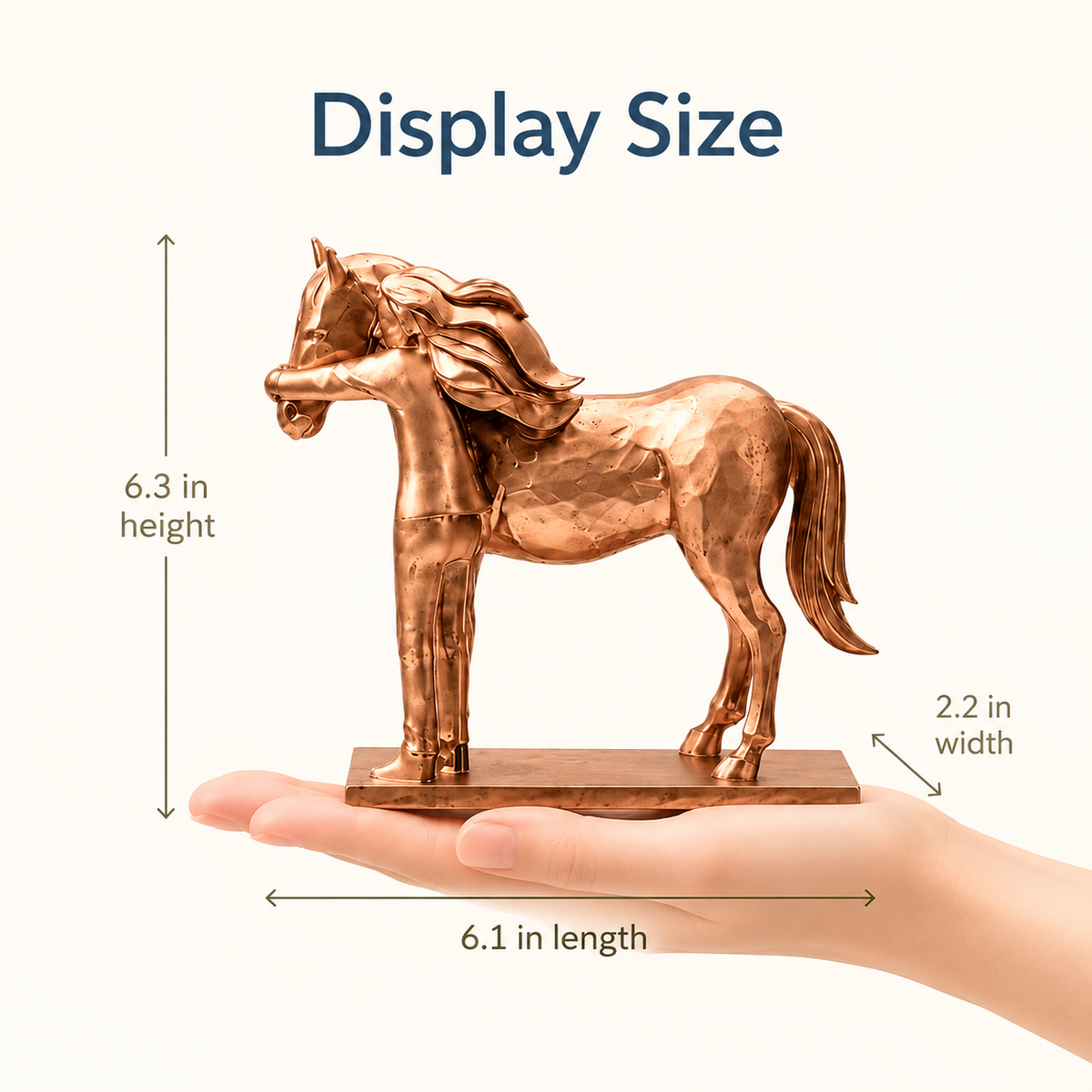 Horse Figurine Bronze