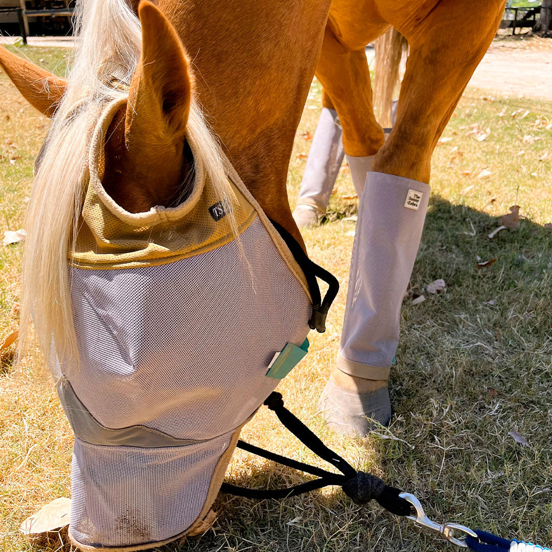 Horse Fly Mask with Nose Cover
