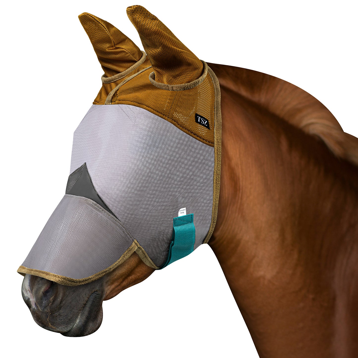 Horse Fly Mask with Ears and Nose